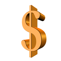 Golden Dollar Sign, Representing the Important Issue: How Much Does It Cost to File for Divorce in NJ (New Jersey)